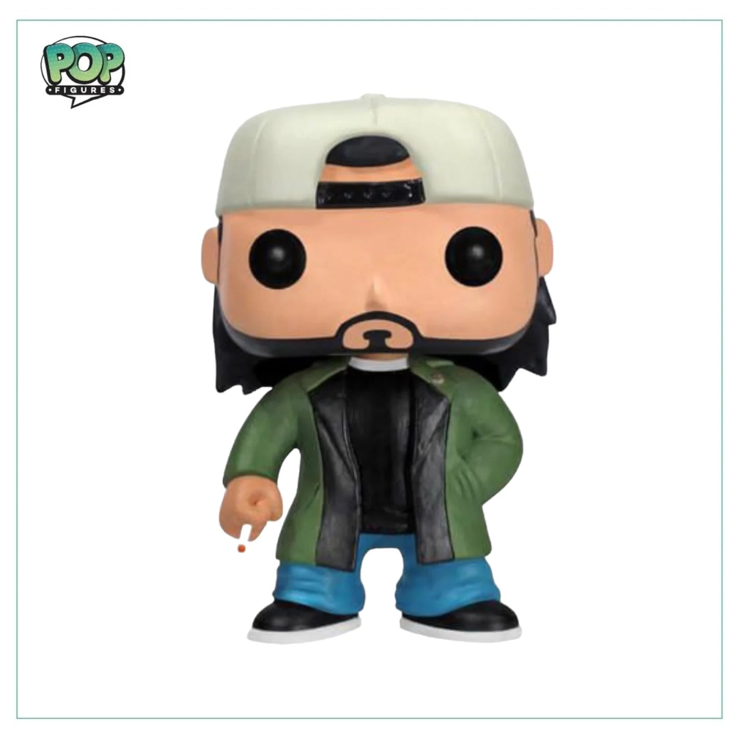 Silent Bob #43 Funko Pop! - Jay and Silent Bob Strike Back - 2013 Pop - Condition 8\/10