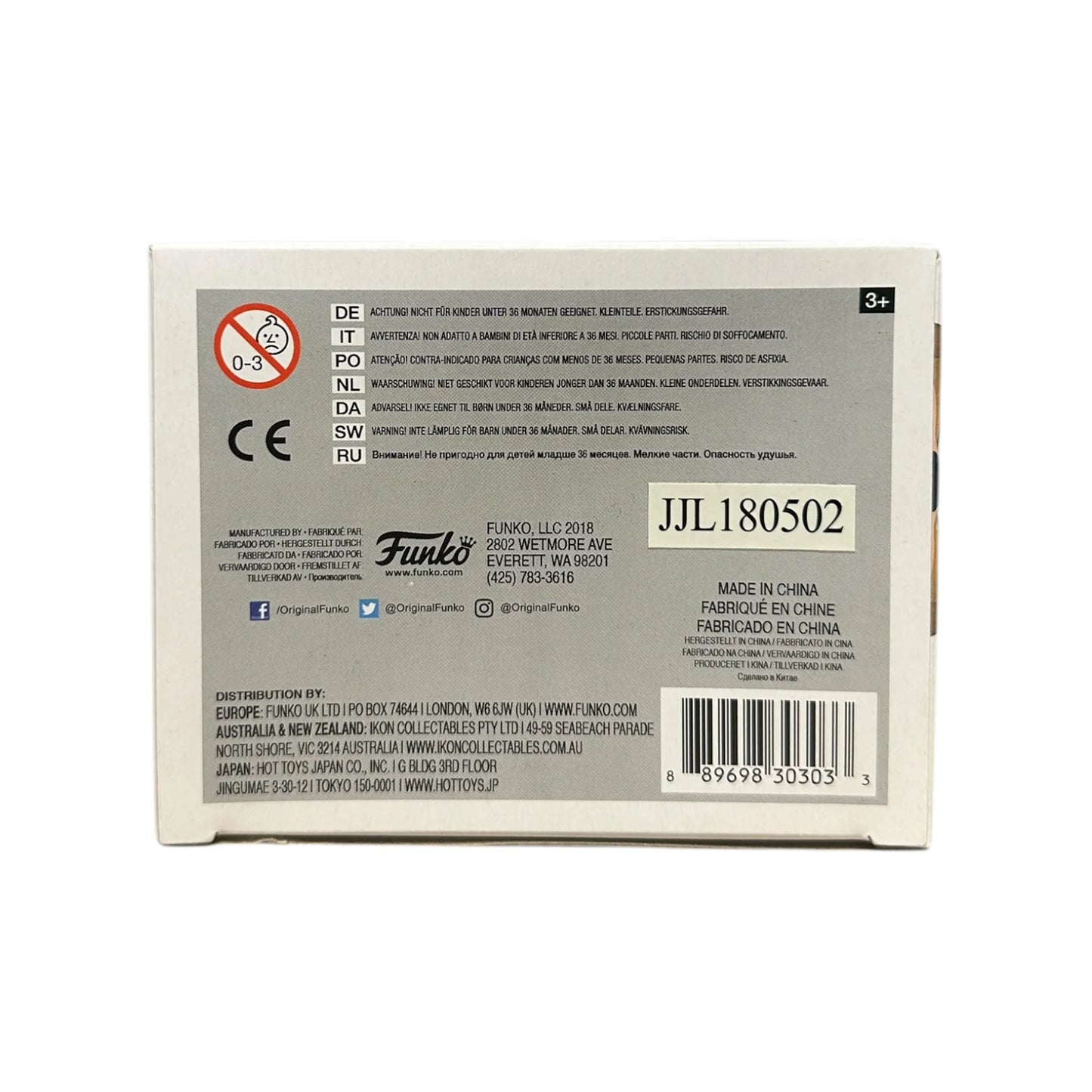 Fleegle #630 Funko Pop! - The Banana Splits - SDCC 2018 Official Convention Exclusive LE4000 Pcs - Condition 7\\/10