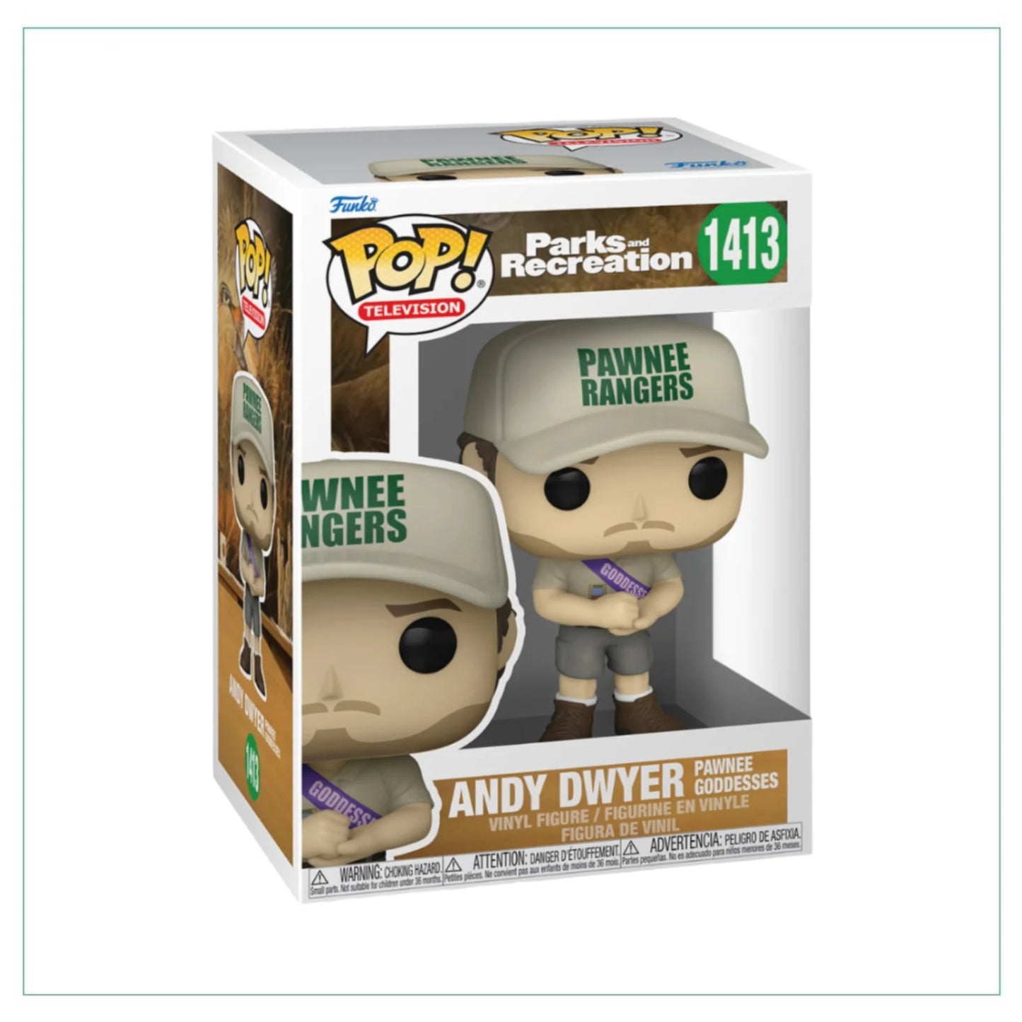 Andy Dwyer (Pawnee Goodesses) #1413 Funko Pop! - Parks \\u0026 Recreation
