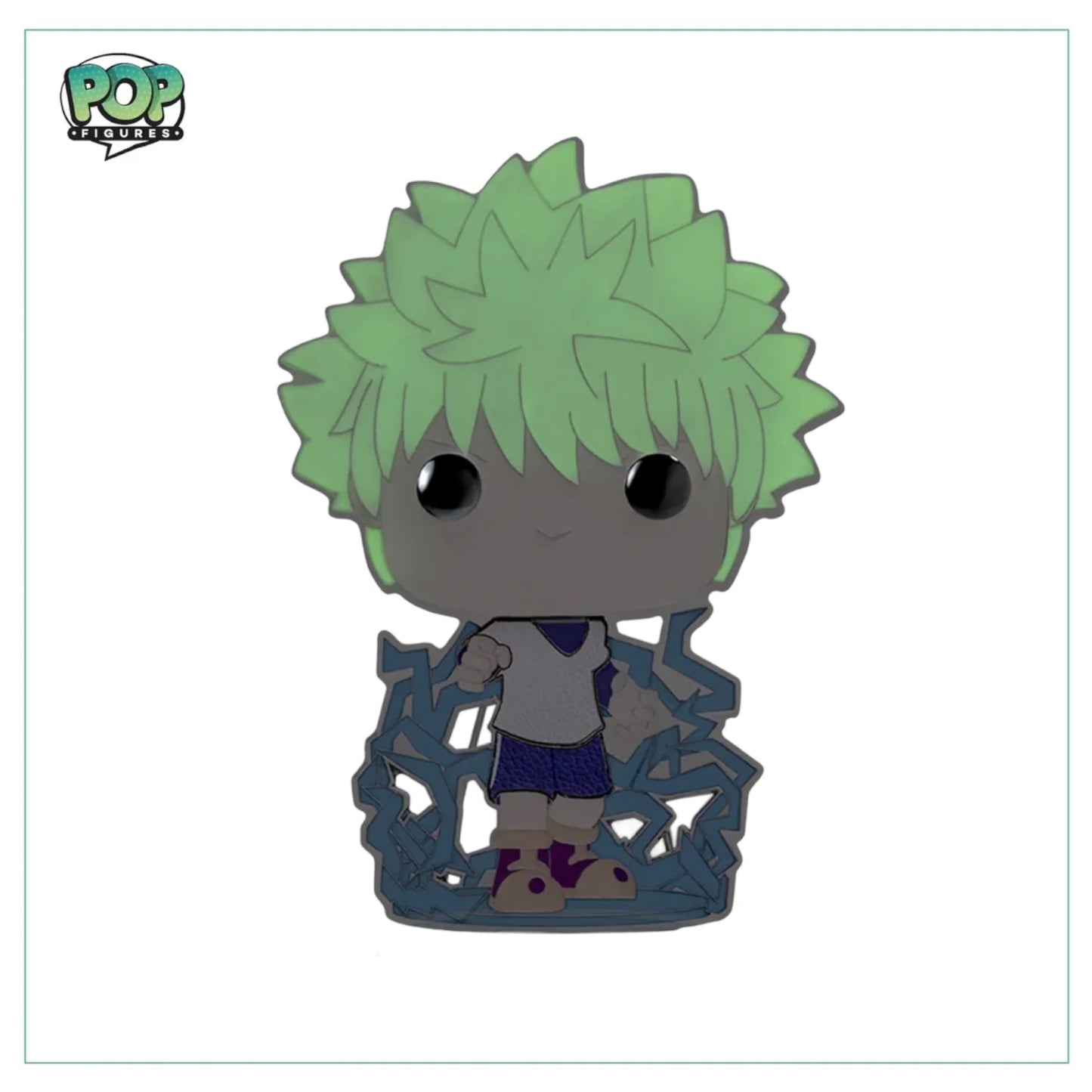 Killua Zoldyck #35 Funko Pop Pin! - HUNTERxHUNTER - Chance of Chase