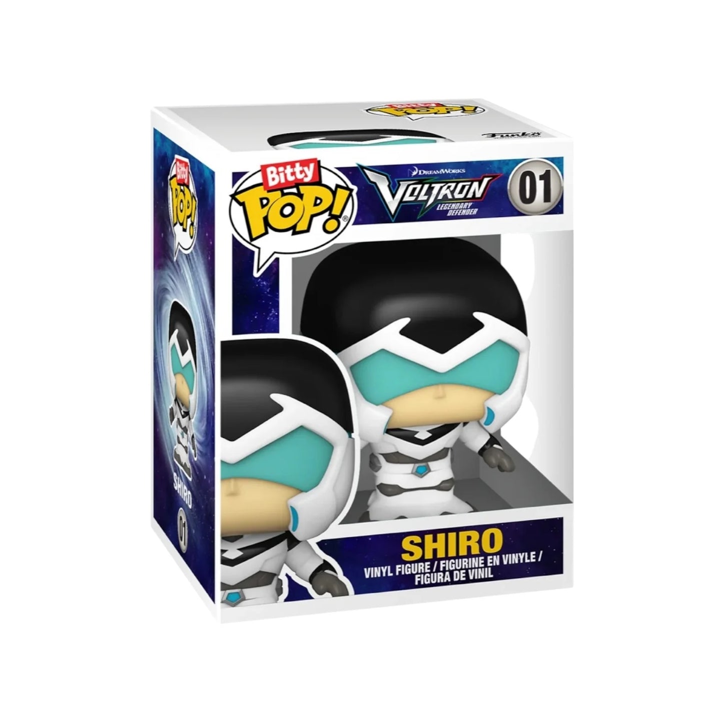 Voltron with Shiro Funko Pop! Bitty Bots - Voltron Legendary Defender