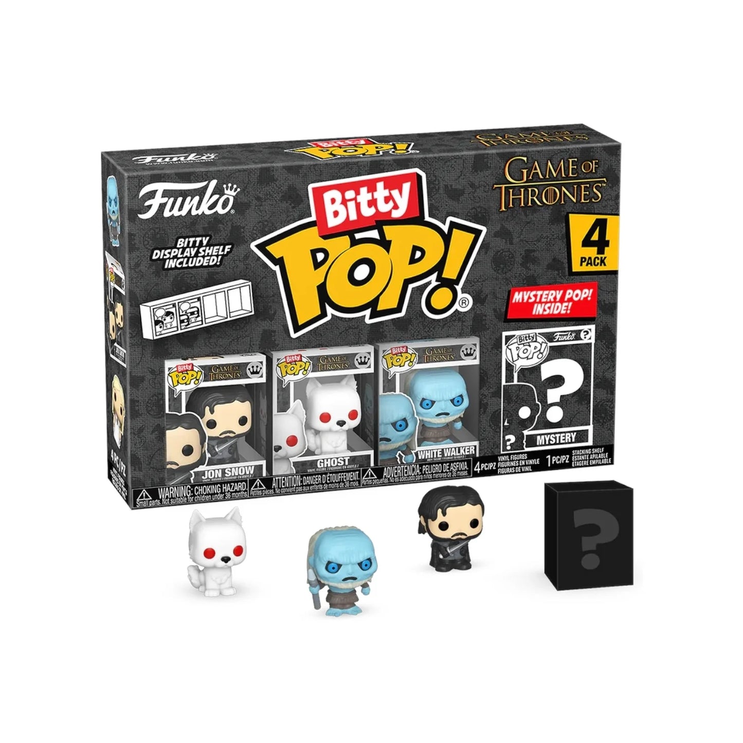Jon Snow 4 Pack Funko Bitty Pop! - Game Of Thrones