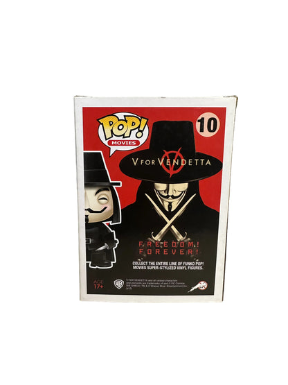 V For Vendetta #10 (Metallic) Funko Pop! - V For Vendetta - SDCC 2012 Exclusive LE480 Pcs - Condition 6.5\/10