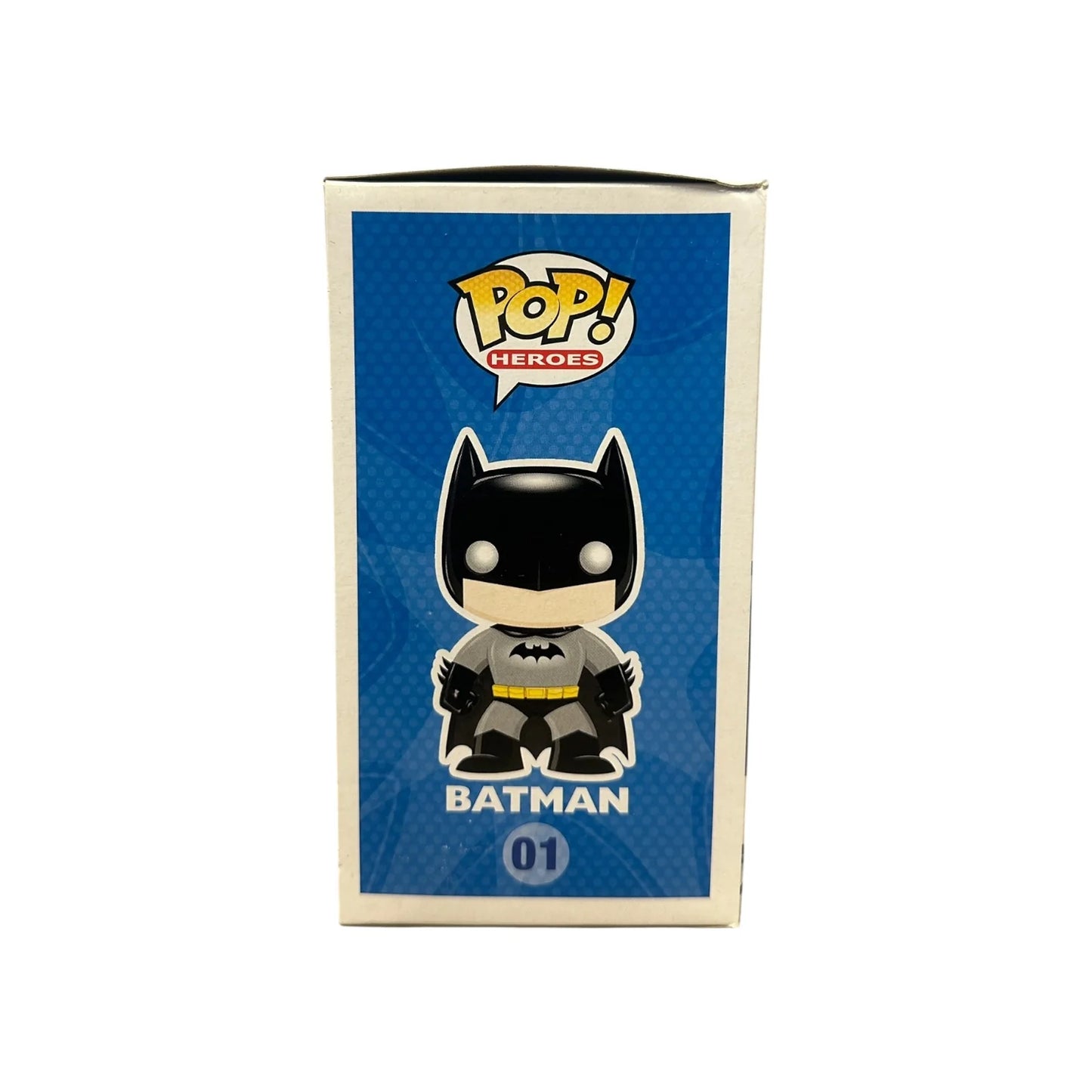 Batman #01 (Metallic) Funko Pop! - DC Universe - SDCC 2010 Exclusive LE480 Pcs - Condition 6\\/10