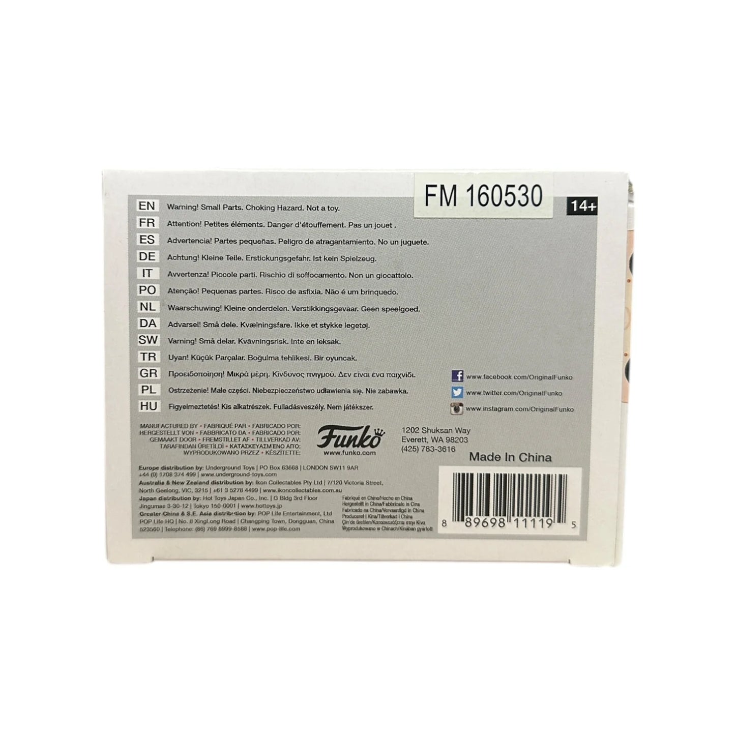 Freddy Funko as Bert #55 Funko Pop! - SDCC 2016 Exclusive LE400 Pcs - Condition 8\\/10