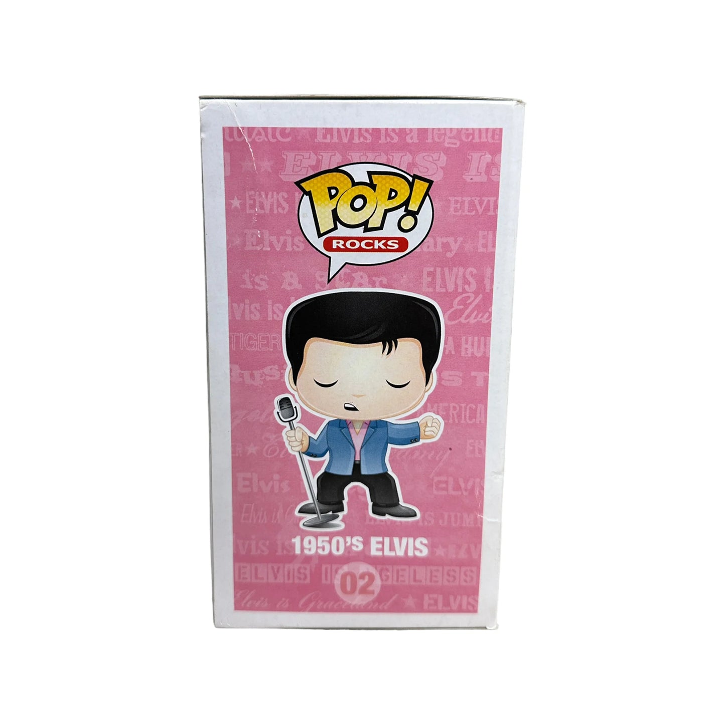 1950's Elvis #02 Funko Pop! - Rocks - 2011 Pop! - Condition 6.5\\/10