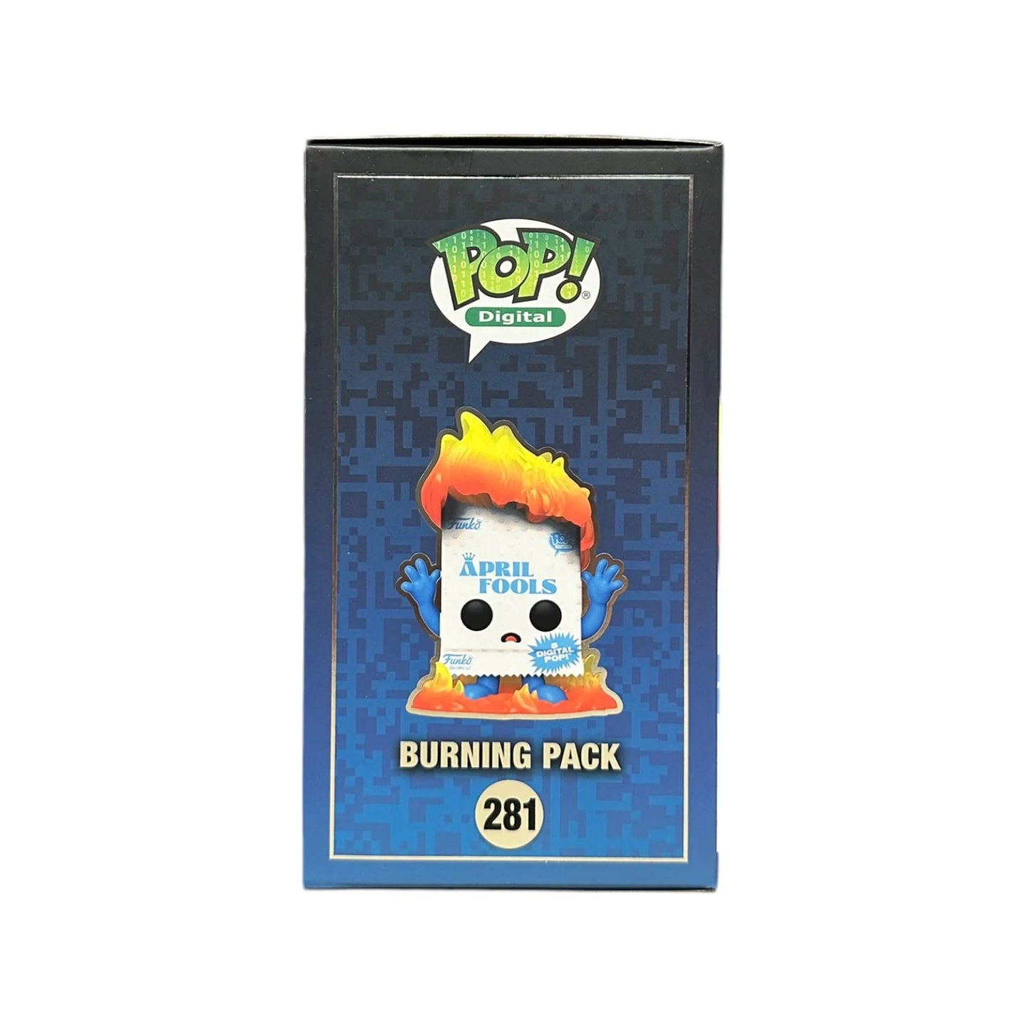Burning Pack #281 Funko Pop! - April Fools - NFT Release Exclusive LE1400 Pcs - Condition 9\\/10