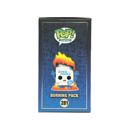 Burning Pack #281 Funko Pop! - April Fools - NFT Release Exclusive LE1400 Pcs - Condition 9\\/10