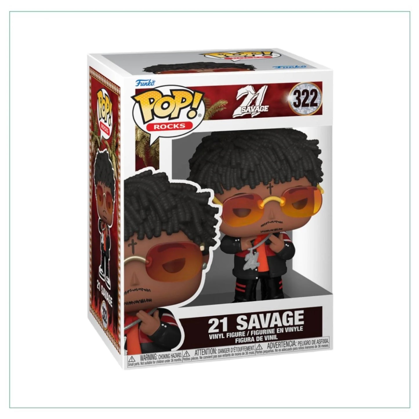 21 Savage #322 Funko Pop! - Rocks