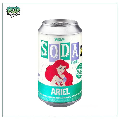 Ariel Funko Soda Vinyl Figure! - The Little Mermaid - LE15000 Pcs - Entertainment Earth Exclusive - Chance Of Chase
