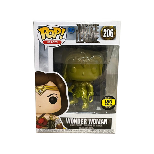 Wonder Woman #206 (Gold) Funko Pop! - Justice League - Hot Topic Employees Exclusive LE180 Pcs - Condition 8\/10