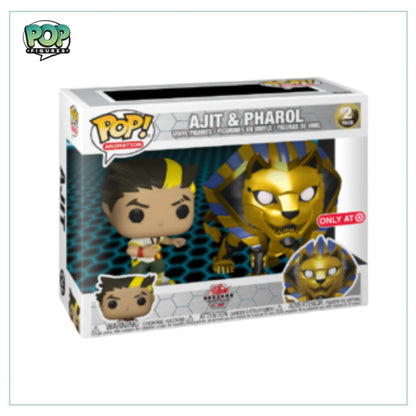 Ajit \\u0026 Pharol 2 Pack Funko Pop! - Bakugan - Target Exclusive