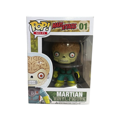 Martian #01 Funko Pop! - Mars Attacks - 2011 Pop! - Condition 9\/10