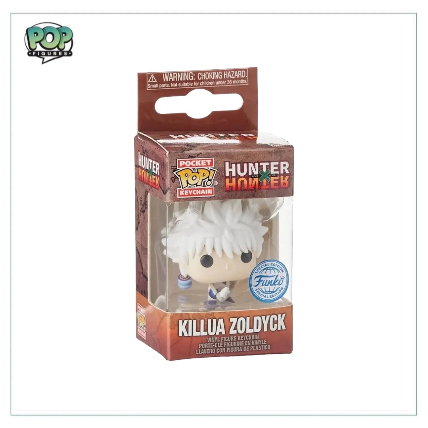 Killua Zoldyck Funko Pocket Pop Keychain! - Hunter x Hunter - Special Edition