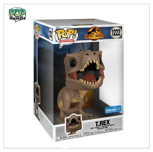 T.Rex #1222 Deluxe 10\ Funko Pop! Jurassic World Dominion - Walmart Exclusive"
