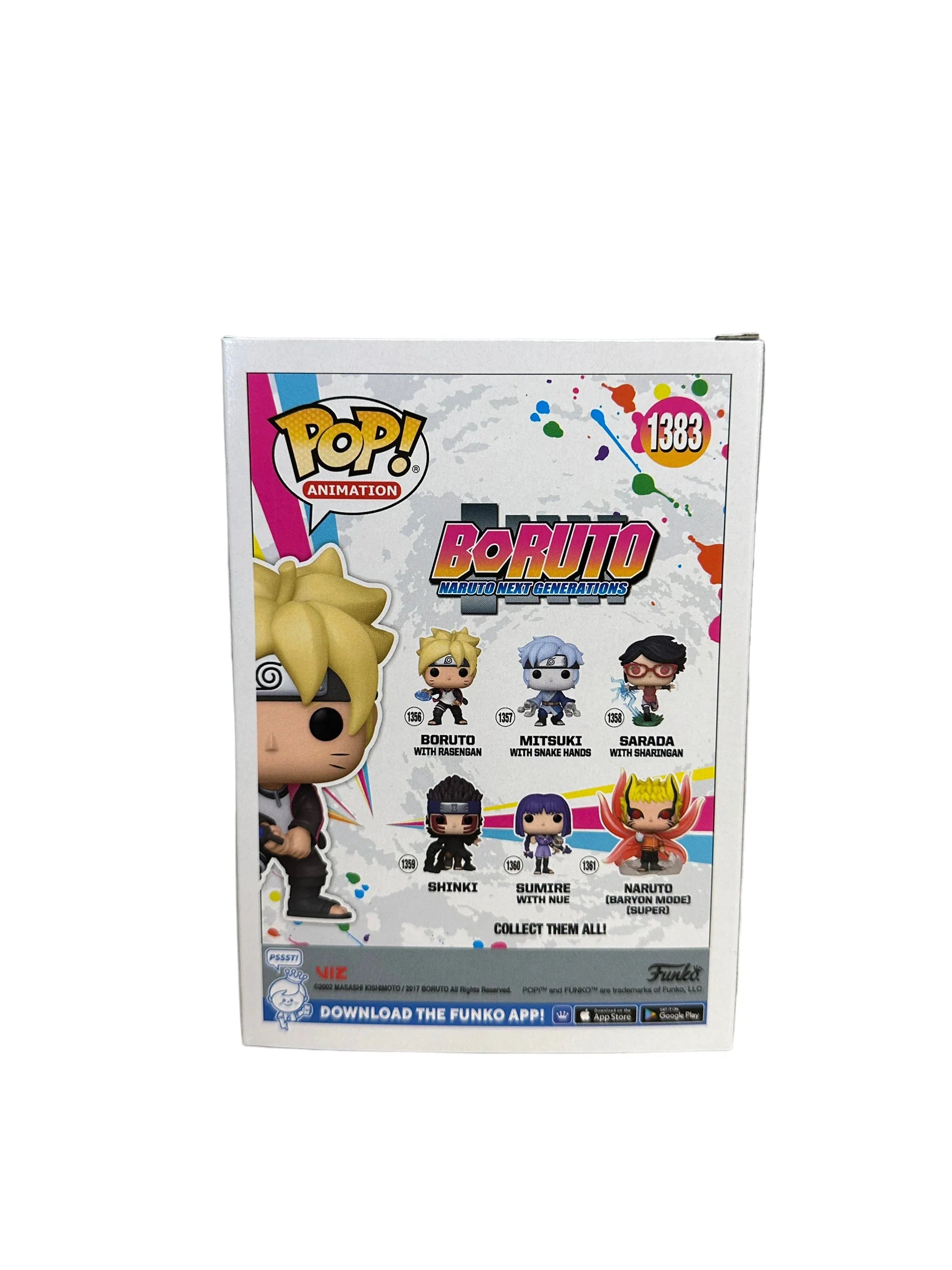 Boruto with Chakra Blade #1383 (Glow Chase) Funko Pop! - Boruto: Naruto Next Generations - AAA Anime Exclusive - Condition 9.5\\/10