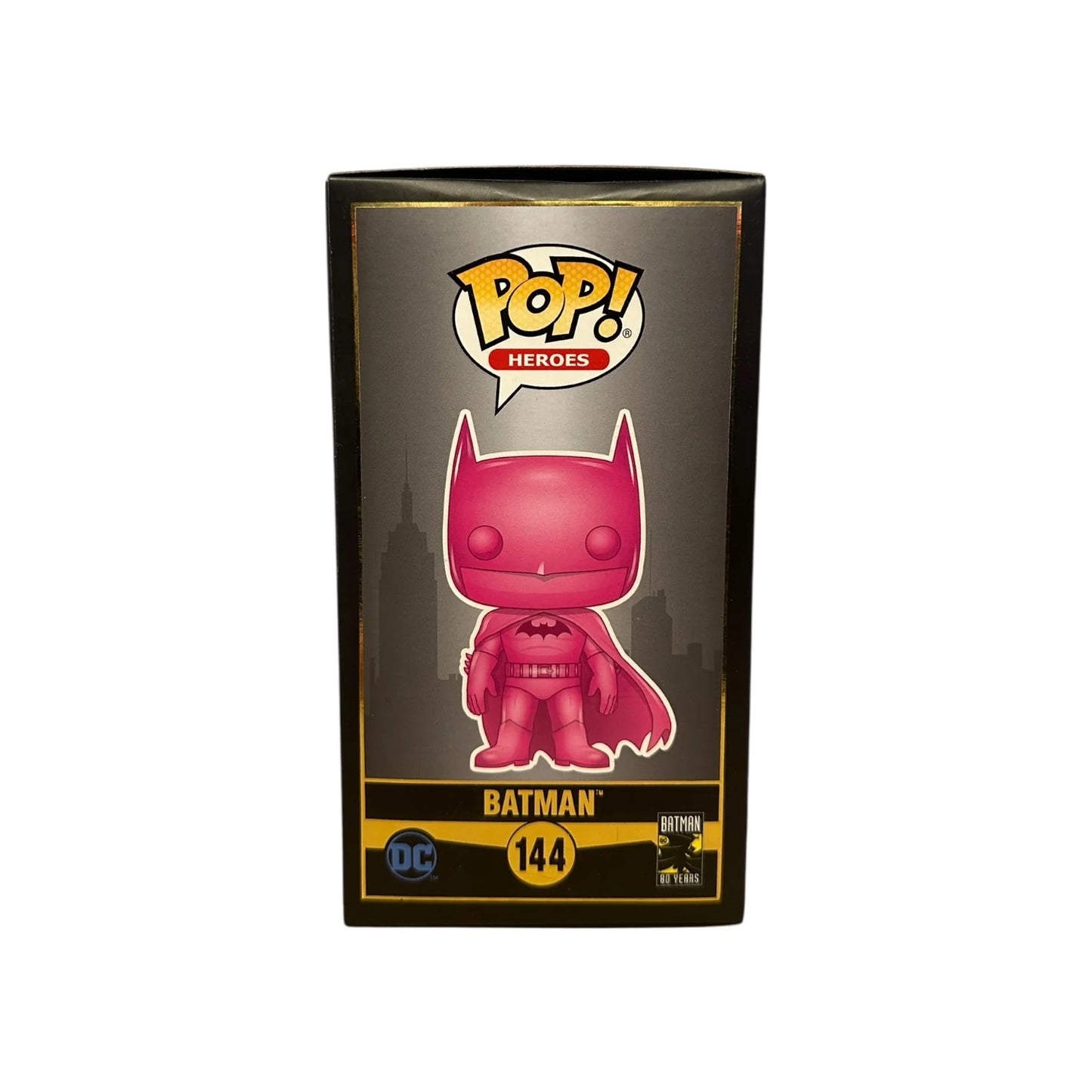 Batman #144 (Pink Chrome) Funko Pop! - DC Super Heroes - NYCC 2019 Exclusive LE1500 Pcs - Condition 7.5\\/10