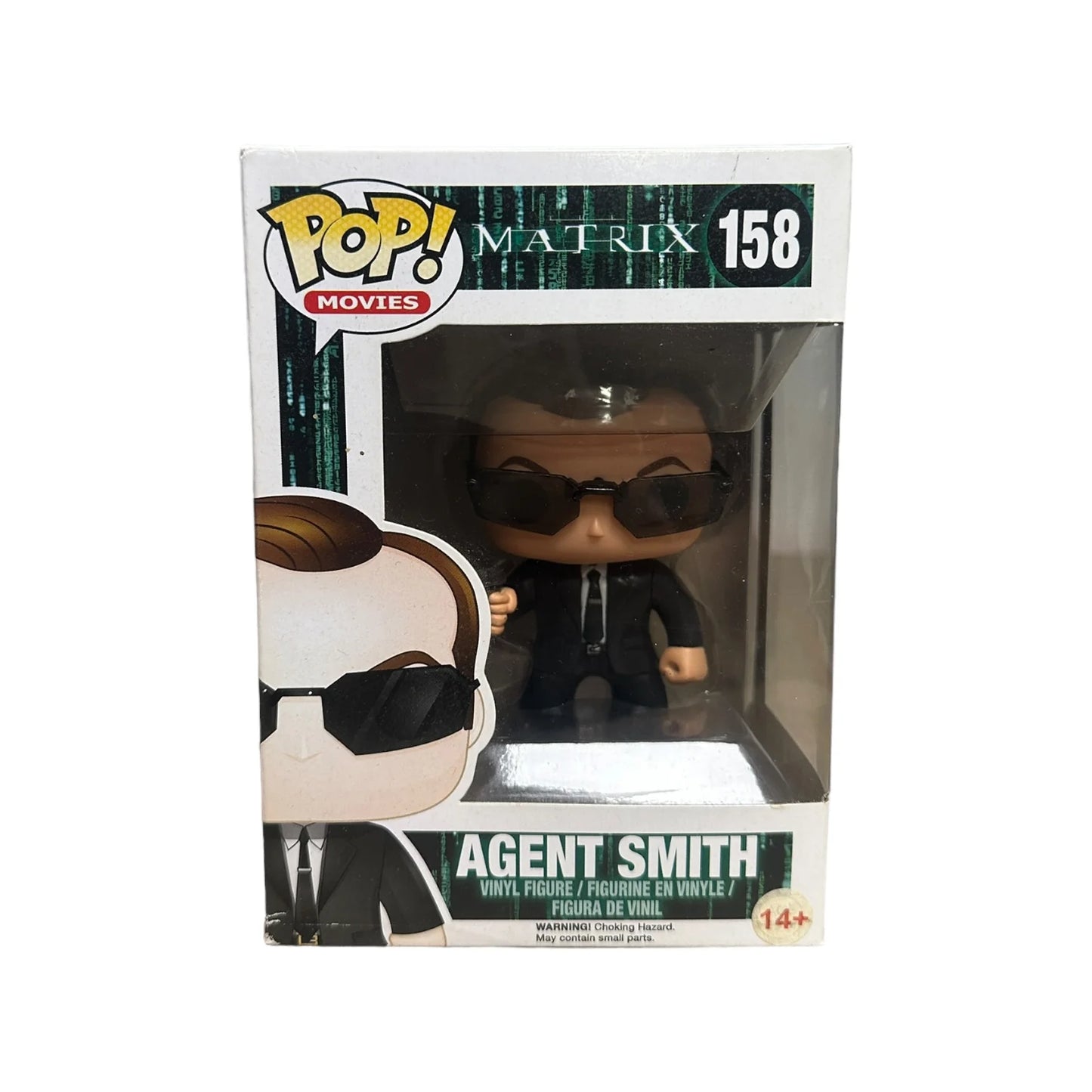 Agent Smith #158 Funko Pop! - The Matrix - 2015 Pop! - Condition 7\\/10