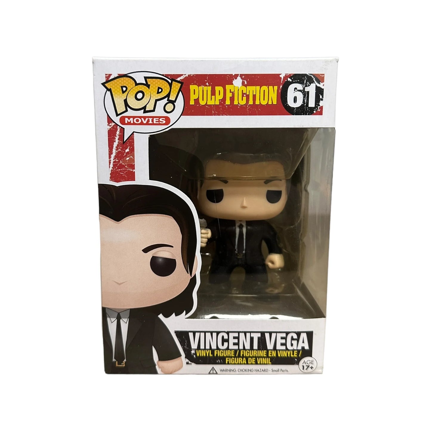 Vincent Vega #61 Funko Pop! - Pulp Fiction - 2014 Pop! - Condition 6\/10