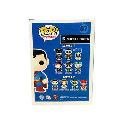 Superman #07 (Silver) Funko Pop! - DC Super Heroes - Hot Topic Employees Exclusive LE144 Pcs - Condition 7.5\/10