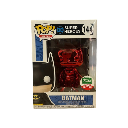 Batman #144 (Red Chrome) Funko Pop! - DC Super Heroes - Funko Shop Exclusive - Condition 9\\/10
