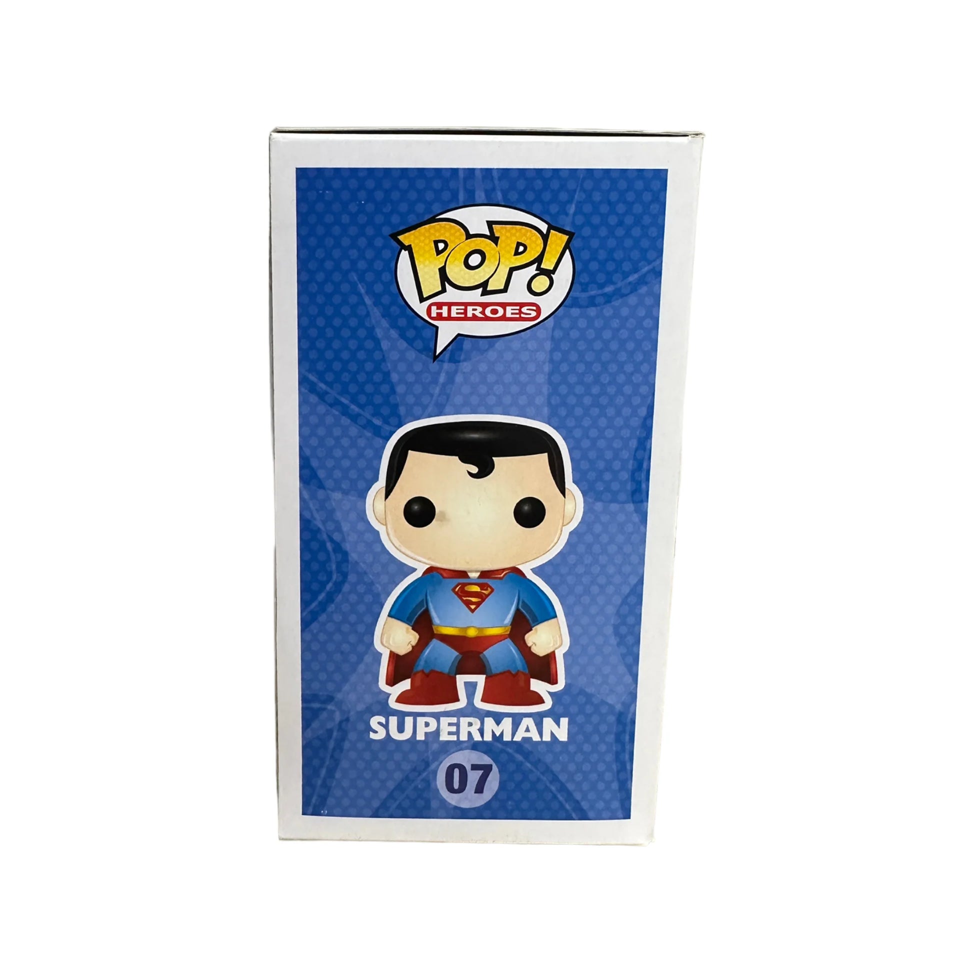 Superman #07 (Metallic Chase \/ Vinyl Figure) Funko Pop! - DC Universe - 2014 Pop! - Condition 7\/10