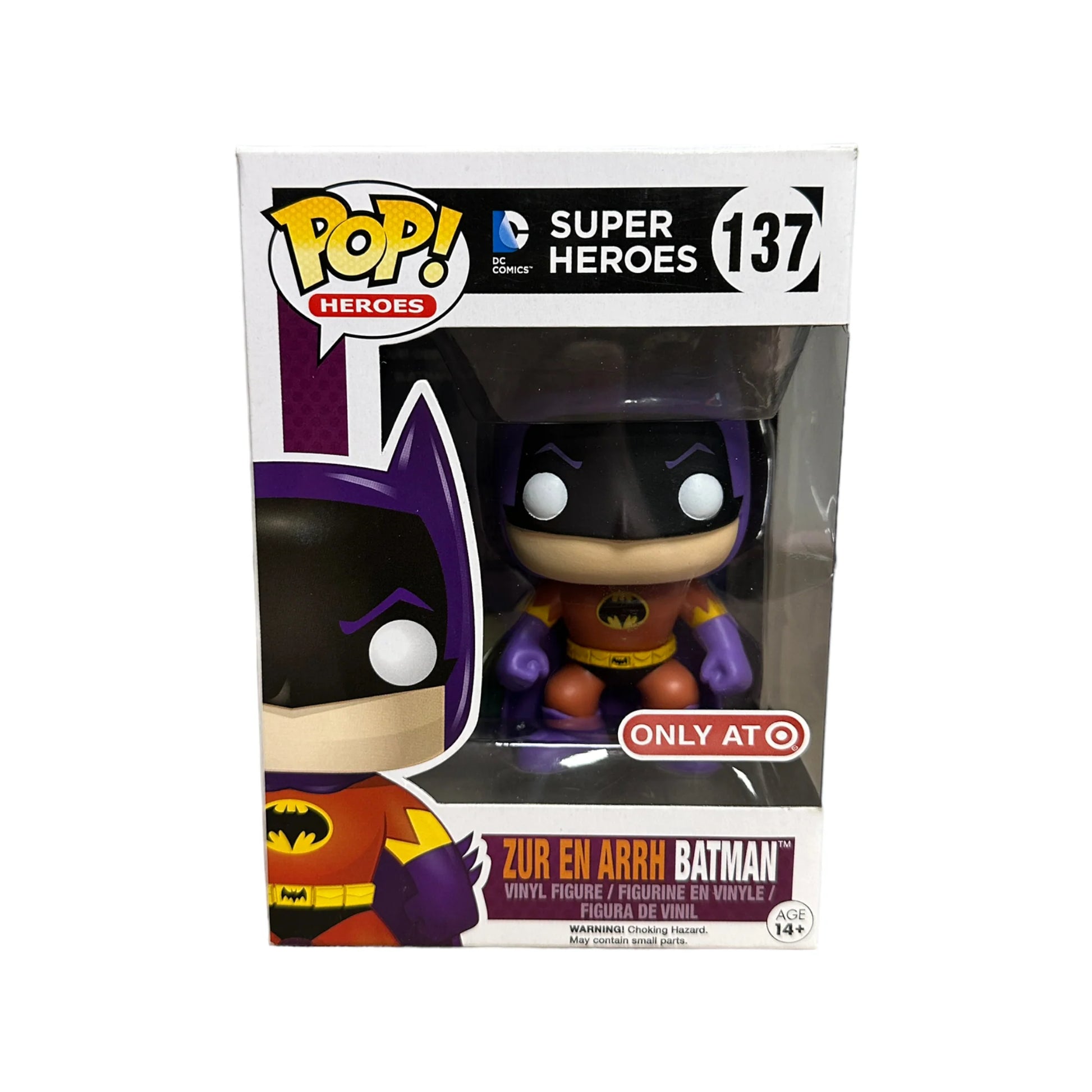Zur En Arrh Batman #137 Funko Pop! - DC Super Heroes - Target Exclusive - Condition 7\\/10