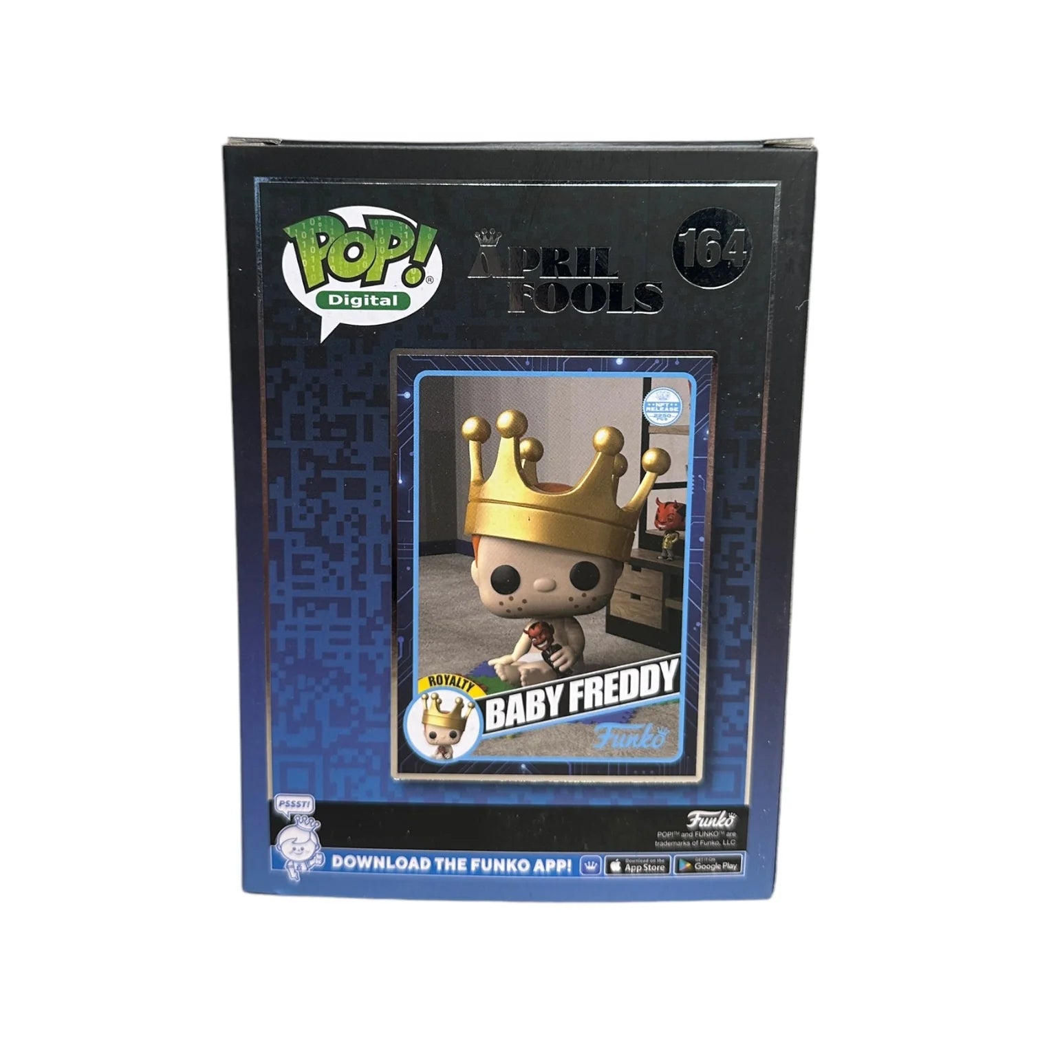 Baby Freddy #164 Funko Pop! - April Fools - NFT Release Exclusive LE2250 Pcs - Condition 9\\/10