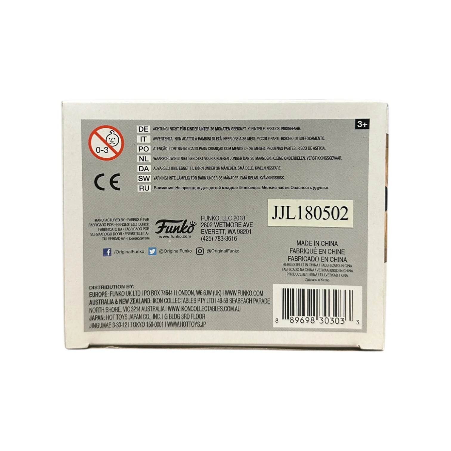 Fleegle #630 Funko Pop! - The Banana Splits - SDCC 2018 Official Convention Exclusive LE4000 Pcs - Condition 7\\/10