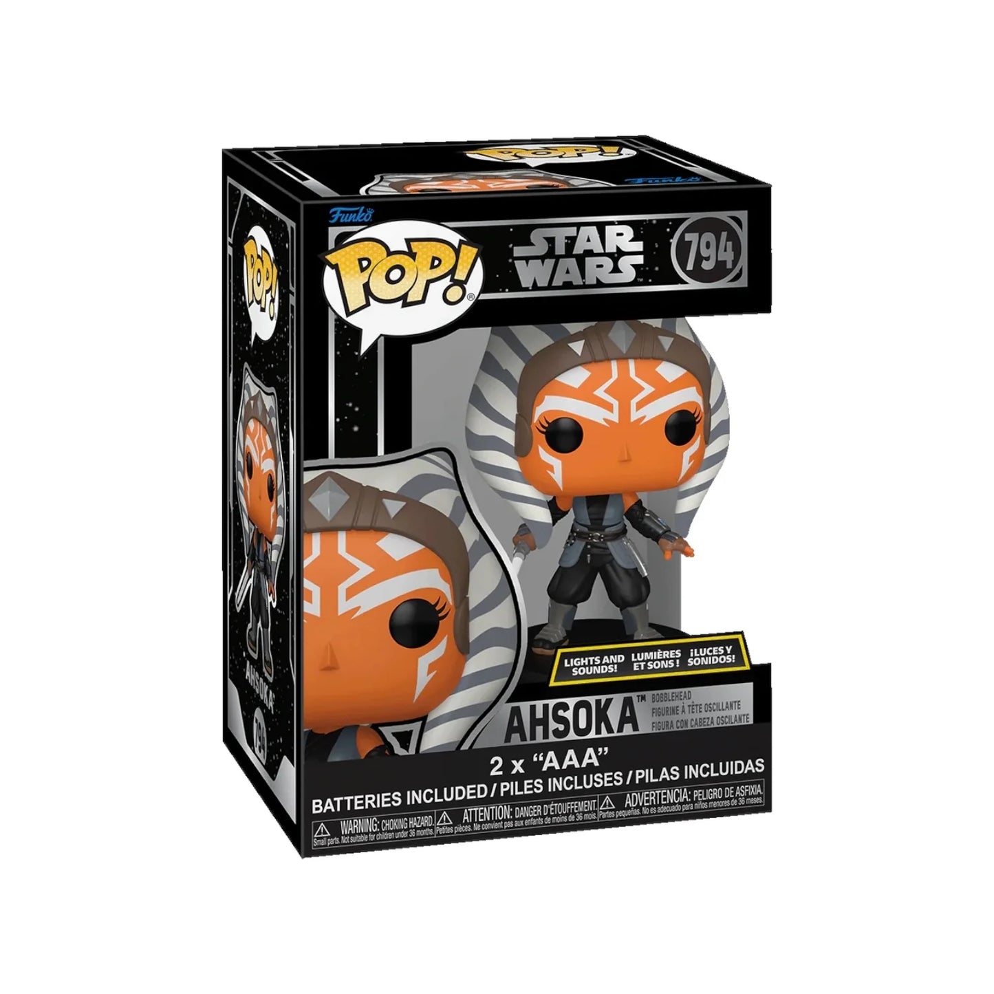 Ahsoka with Light and Sound #794 Funko Pop - Star Wars