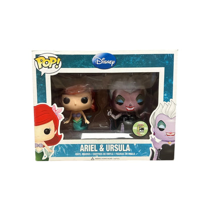 Ariel \\u0026 Ursula (Metallic) 2 Pack Funko Pop! - Disney - SDCC 2013 Exclusive LE480 Pcs - Condition 6.5\\/10