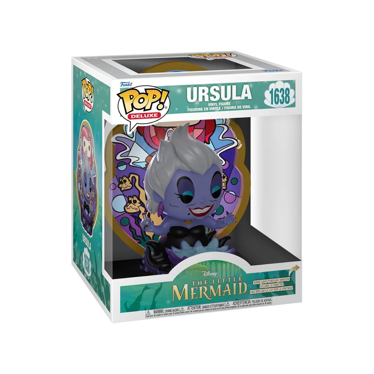 Ursula (Stained Glass) #1638 Deluxe Funko Pop - The Little Mermaid