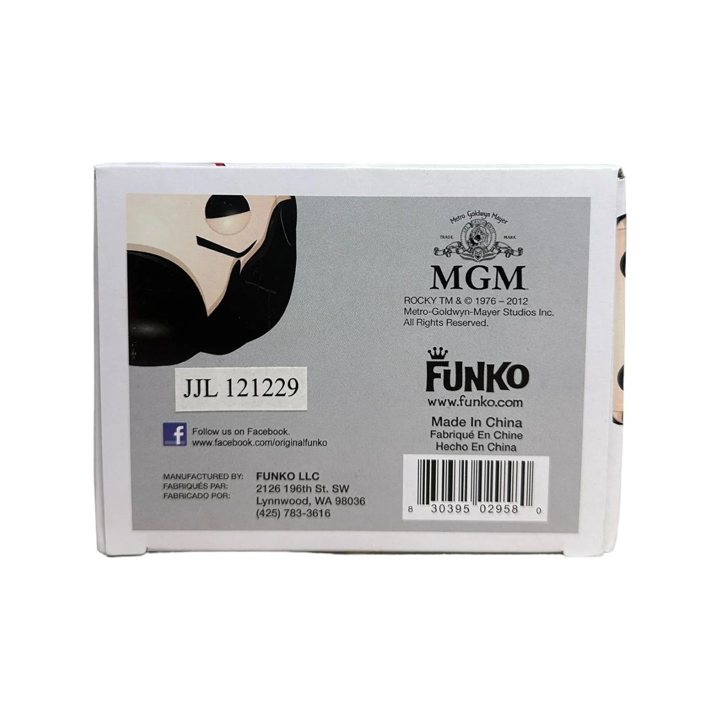 Rocky Balboa #18 Funko Pop! - Rocky - 2012 Pop! - Condition 6.5\/10