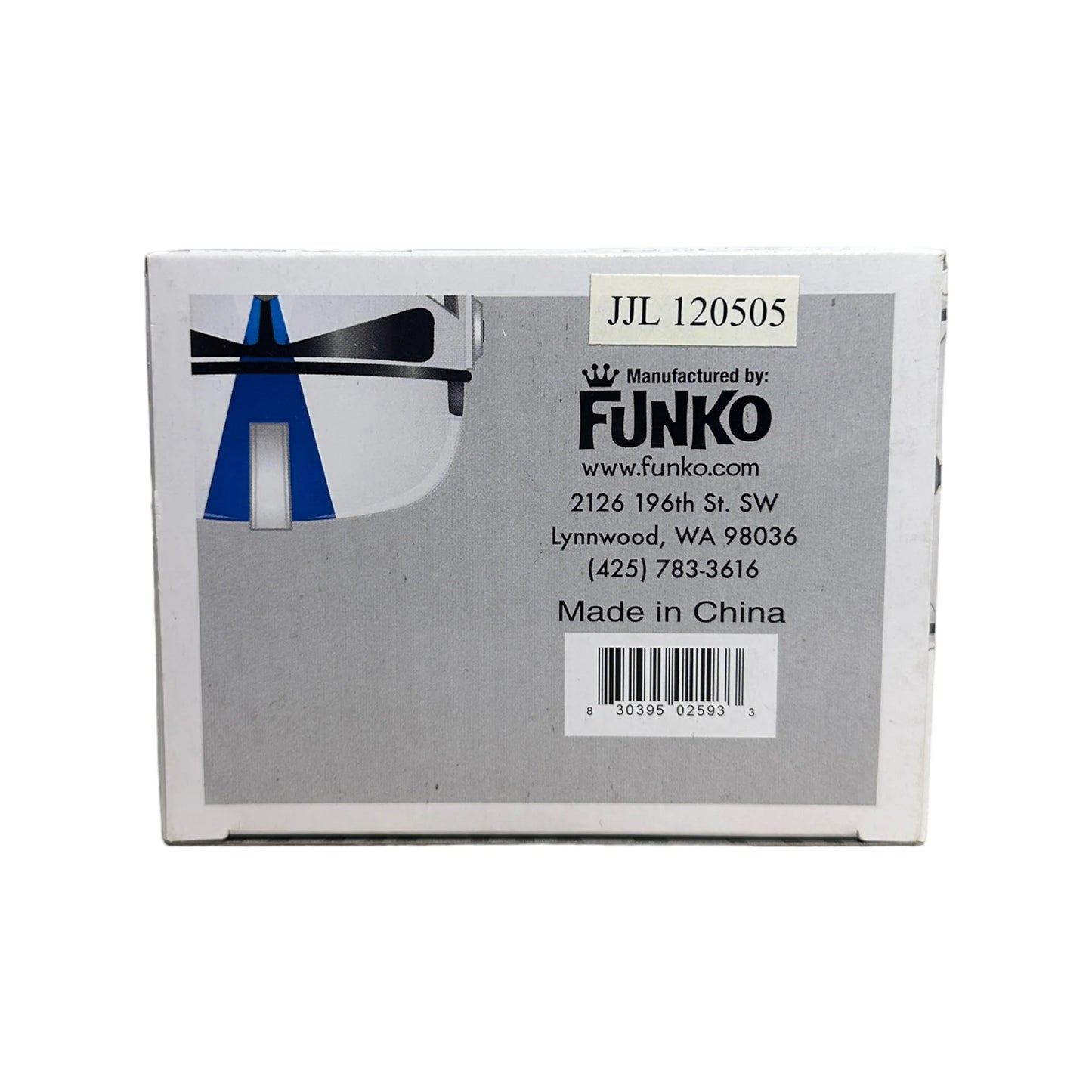 501st Clone Trooper #25 Funko Pop! - Star Wars - SDCC 2012 Exclusive LE480 Pcs - Condition 6\\/10