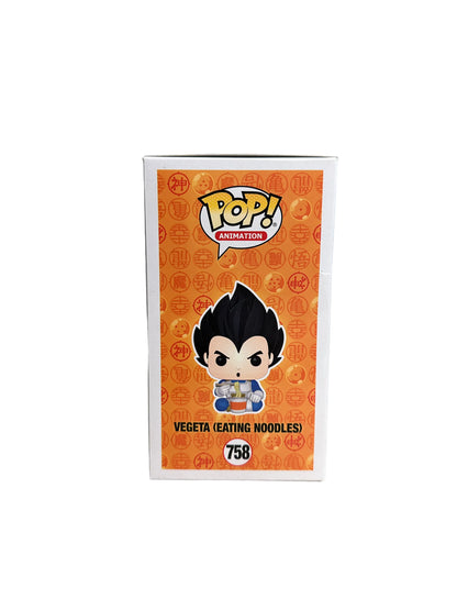 Vegeta (Eating Noodles) #758 Funko Pop! - Dragon Ball Z - ECCC 2020 Shared Exclusive - Condition 7.5\/10