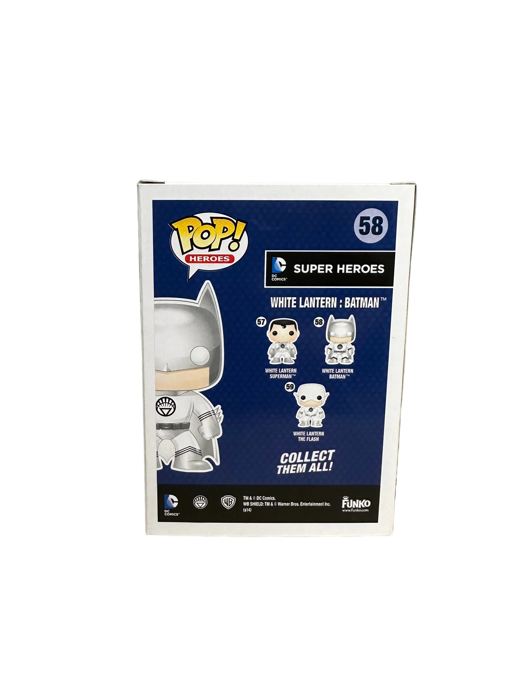 White Lantern: Batman #58 Funko Pop! - DC Super Heroes - Fugitive Toys Exclusive - Condition 9\\/10