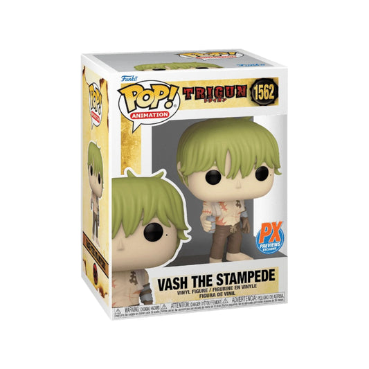 Vash The Stampede #1562 Funko Pop! - Trigun - PX Previews Exclusive