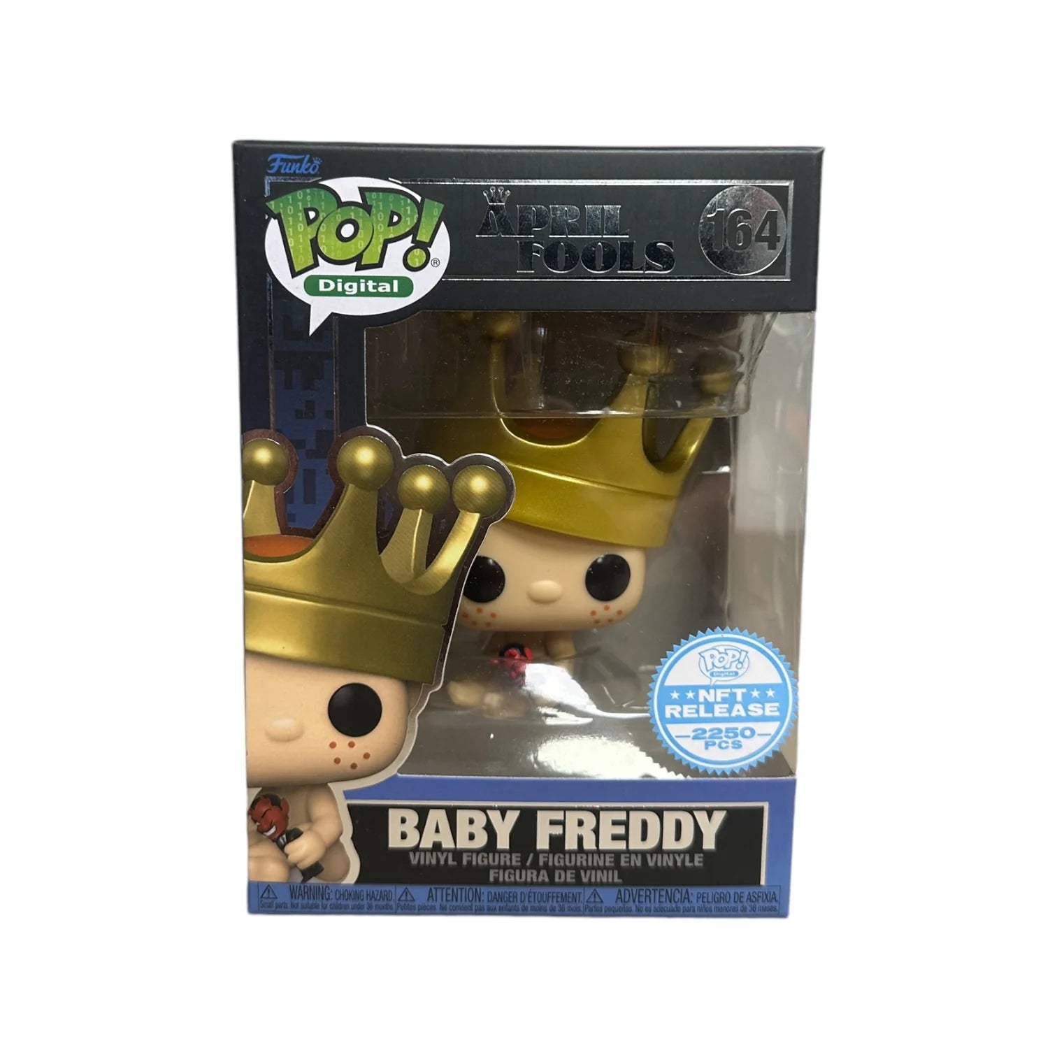 Baby Freddy #164 Funko Pop! - April Fools - NFT Release Exclusive LE2250 Pcs - Condition 9\\/10