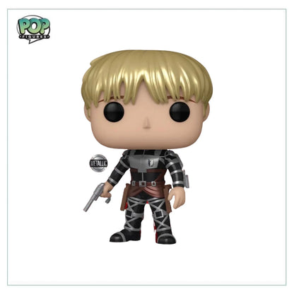 Armin Arlelt #1447 (Metallic) Funko Pop! - Attack on Titan - Chalice Collectibles Pre-Release Exclusive