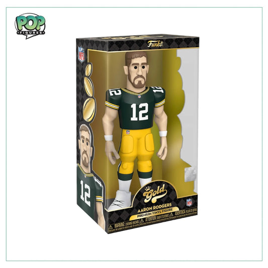 Aaron Rodgers 12\\  Funko Gold Vinyl! - NFL"