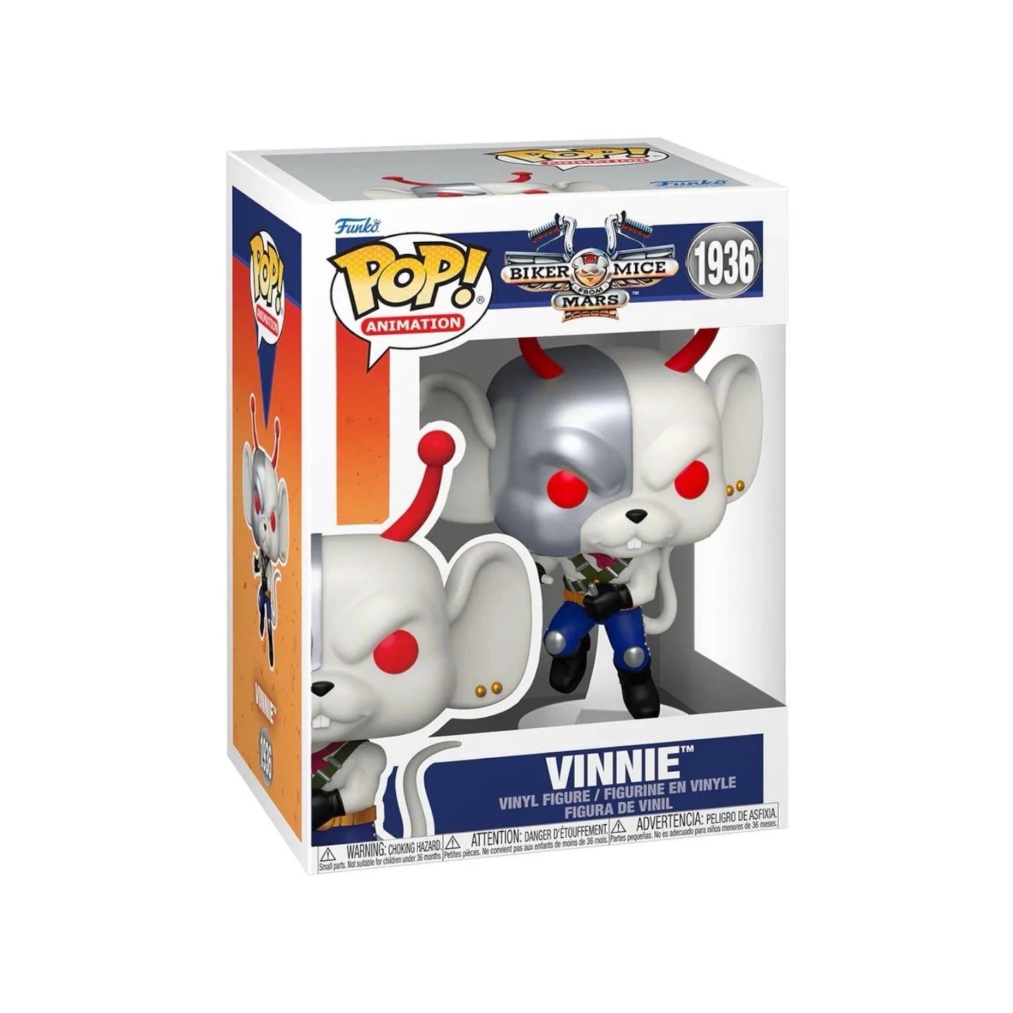 Vinnie #1936 Funko Pop - Biker Mice from Mars - PREORDER