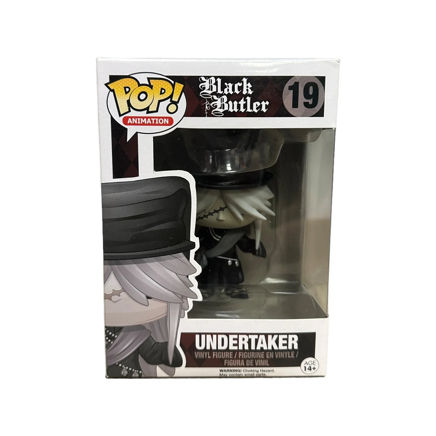 Undertaker #19 Funko Pop! - Black Butler - 2014 Pop! - Condition 7\/10