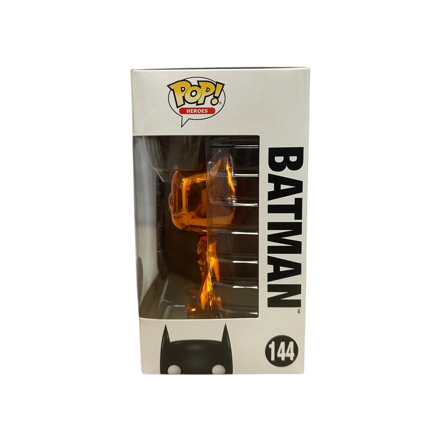 Batman #144 (Orange Chrome) Funko Pop! - DC Super Heroes - NYCC 2018 Toy Tokyo Exclusive - Condition 8.75\\/10