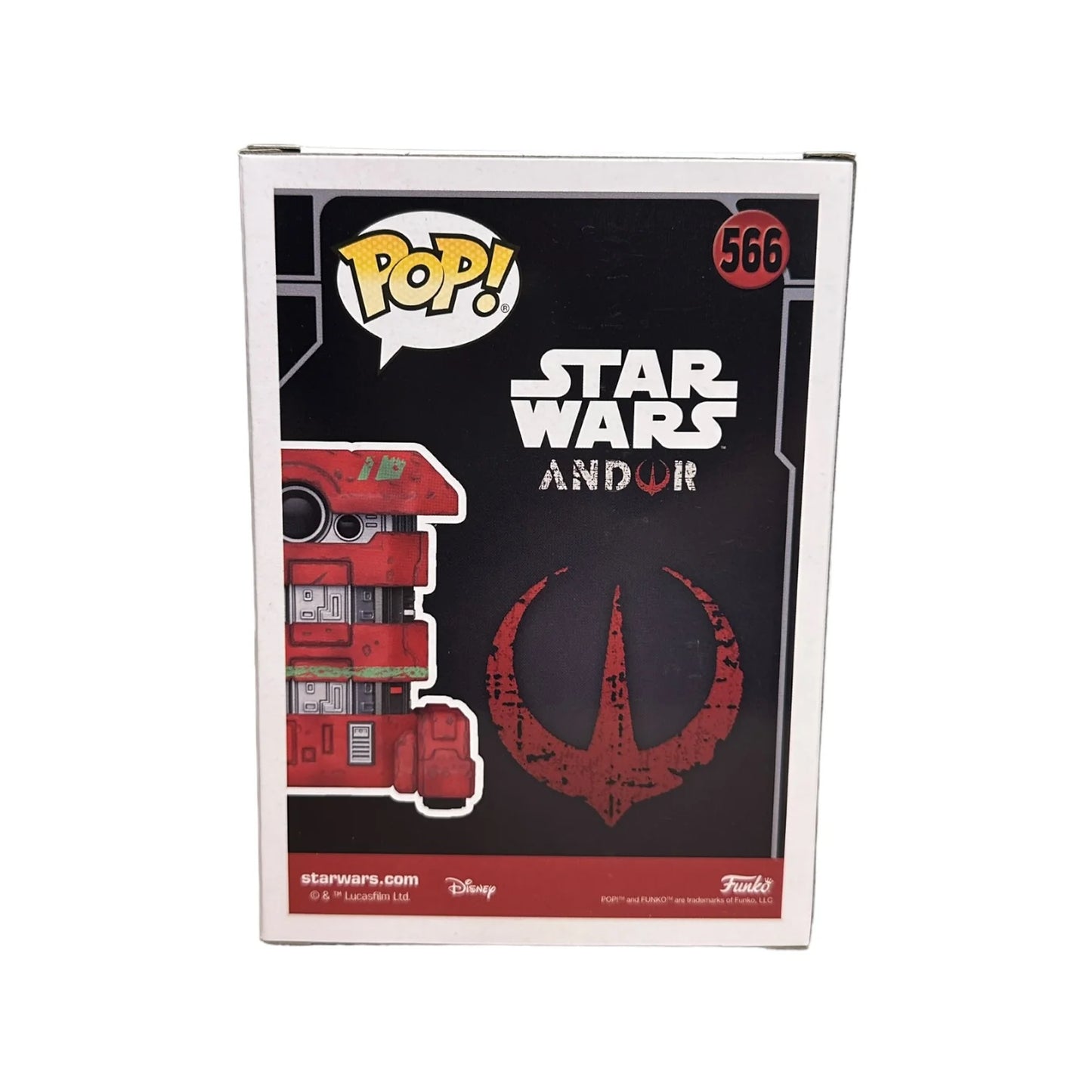 B2emo #566 Funko Pop! - Star Wars: Andor - NYCC 2022 Official Convention Exclusive - Condition 9\\/10