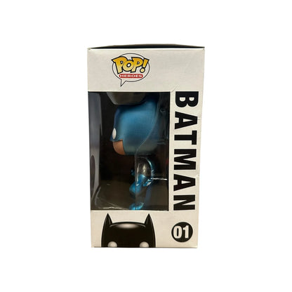 Batman #01 (Metallic) Funko Pop! - DC Universe - SDCC 2010 Exclusive LE480 Pcs - Condition 6\\/10