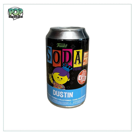 Freddy Funko as Dustin (Black Light) Funko Soda Vinyl Figure! - Stranger Things - Camp Fundays 2023 Exclusive LE4950 Pcs - Sealed