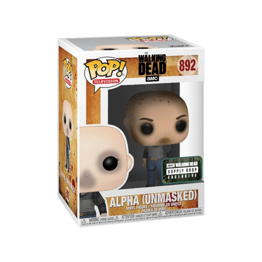 Alpha (Unmasked) #892 Funko Pop! - The Walking Dead - Supply Drop Exclusive
