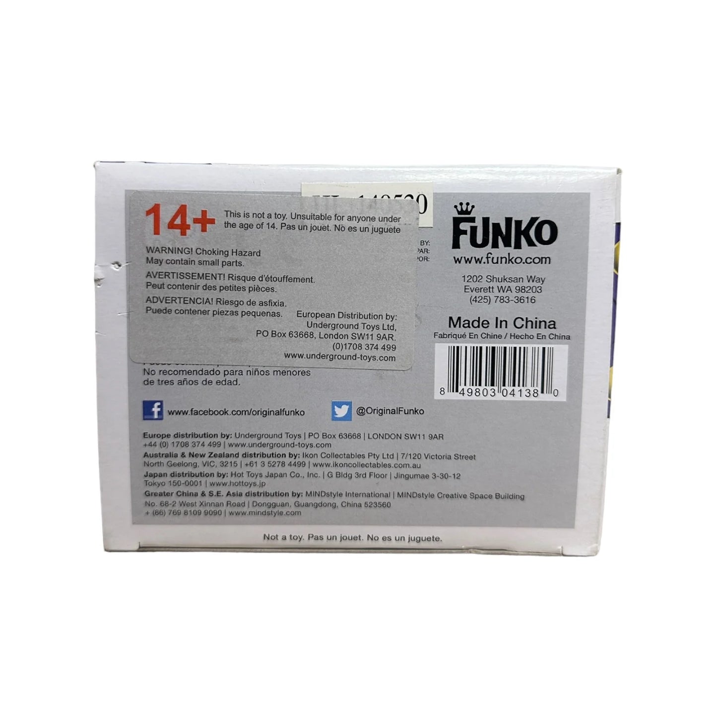 Foot Soldier #141 Funko Pop! - Teenage Mutant Ninja Turtles - 2014 Pop! - Condition 5.5\\/10