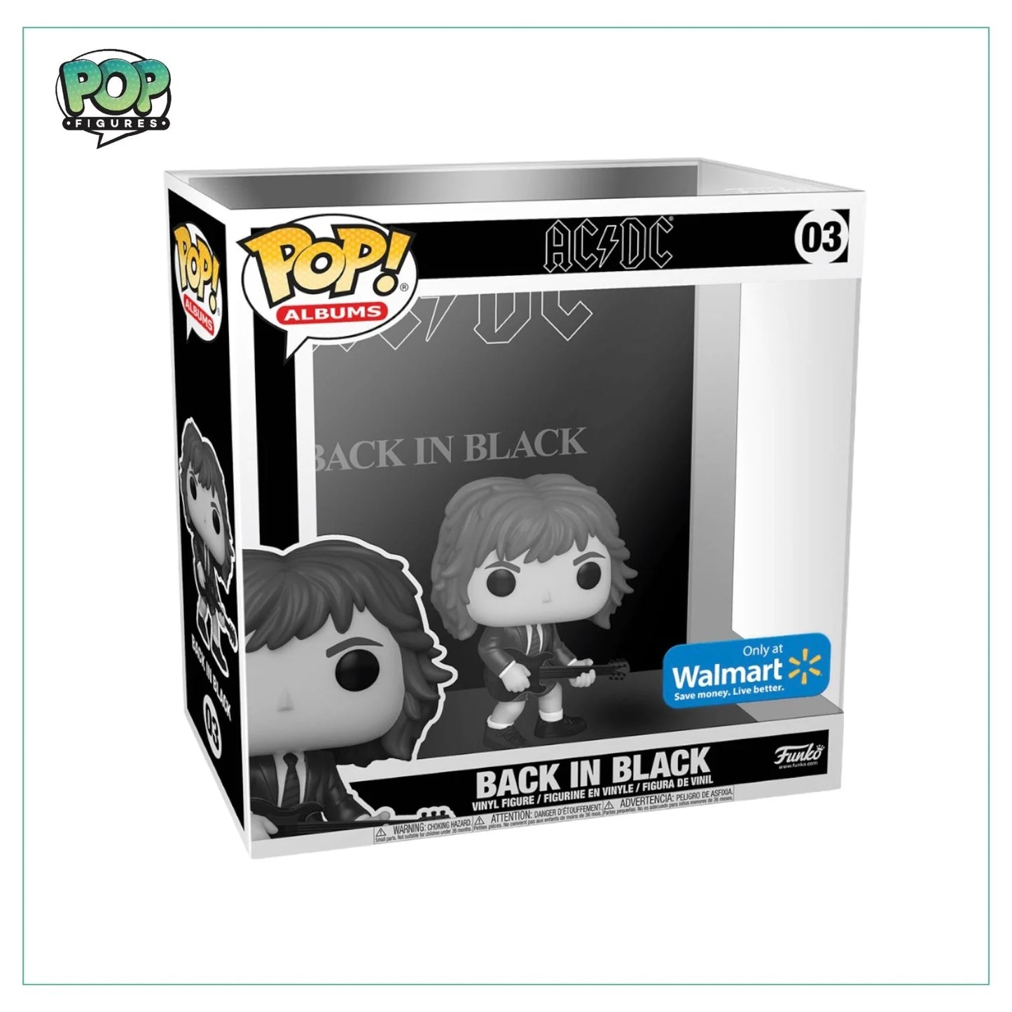 Back in Black #03 Funko Pop! AC\\/DC - Walmart Exclusive