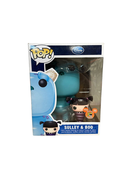 Sulley \u0026 Boo (Metallic) 9\ Funko Pop! - Disney - SDCC Disney Store 2012 Exclusive LE480 Pcs - Condition 8\/10"